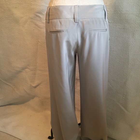 SOLD NWOT Alice & Olivia Silk Slacks - Picture 2 of 8